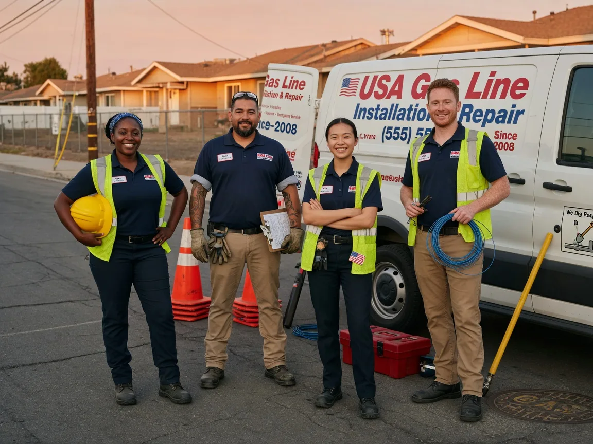 Gas Line Installation company in Marcus, WA